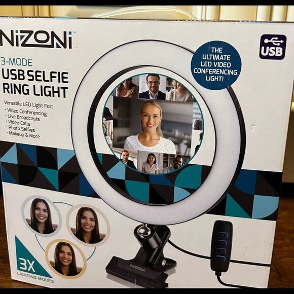 Nizoni 3 Mode Usb selfie ring light - Picture 4 of 6